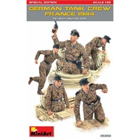 MiniArt 1/35 German Tank Crew (France 1944). Special Edition Plastic Model Kit