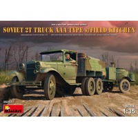 MiniArt 1/35 Soviet 2 t Truck AAA Type w/Field Kitchen Plastic Model Kit