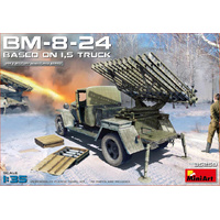 MiniArt 1/35 BM-8-24 Based on 1.5t Truck Plastic Model Kit