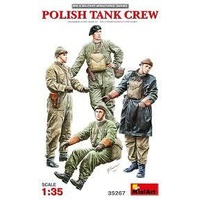 MiniArt 1/35 Polish Tank Crew Plastic Model Kit