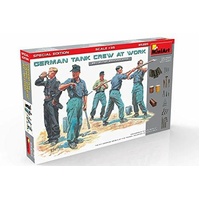 MiniArt 1/35 German Tank Crew at Work. Special Edition Plastic Model Kit