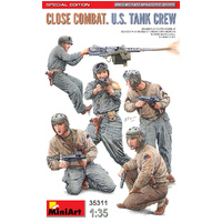 MiniArt 1/35 Close Combat. U.S. Tank Crew. Special Edition Plastic Model Kit