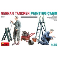 MiniArt 1/35 German Tankmen. Painting Camo Plastic Model Kit