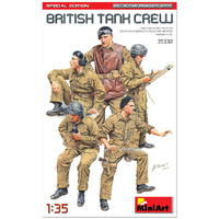 MiniArt 1/35 British Tank Crew. Special Edition Plastic Model Kit