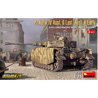 MiniArt 1/35 Pz.Kpfw.IV Ausf. G-Last/H-Early Nibelungenwerk Prod. (May-June 1943) 2in1 Interior Kit Plastic Model Kit