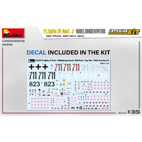 MiniArt 1/35 Pz.Kpfw.IV Ausf. J Nibelungenwerk. Mid Prod. (Sep-Nov 1944) Interior Kit Plastic Model Kit