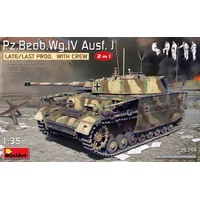 MiniArt 1/35 Pz.Beob.Wg.IV Ausf. J Late/Last Prod. 2 in 1 w/Crew Plastic Model Kit