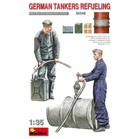 MiniArt 1/35 German Tankers Refueling Plastic Model Kit