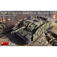 MiniArt 1/35 StuH 42 Ausf. G Early Prod (May-June 1943) Plastic Model Kit