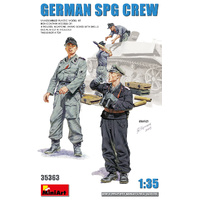 MiniArt 1/35 German SPG Crew Plastic Model Kit