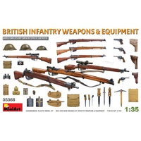 MiniArt 1/35 British Infantry Weapons & Equipment Plastic Model Kit