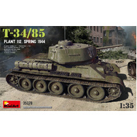 MiniArt 1/35 T-34-85 Plant 112. Spring 1944 Plastic Model Kit