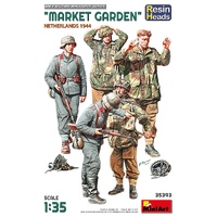 MiniArt 1/35 Market Garden (Netherlands 1944) Resin Heads Plastic Model Kit