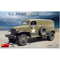MiniArt 1/35 U.S. Army G7105 4x4 1.5 t Panel Van Plastic Model Kit