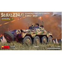 MiniArt 1/35 Sd.Kfz.234/1 Schwerer Panzersp?hwagen (2 cm). Early Mod. Interior Kit  Plastic Model Kit