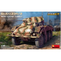 MiniArt 1/35 Sd.Kfz.234/2 with “Luchs” Turret. Interior Kit Plastic Model Kit