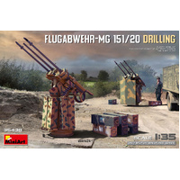 MiniArt 1/35 Flugabwehr-MG 151/20 Drilling Plastic Model Kit