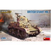 MiniArt 1/35 British Stuart Mk. I Late Prod. Interior Kit Plastic Model Kit