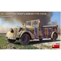 MiniArt 1/35 Kfz.1 German Troop Carrier Type 170VK Plastic Model Kit