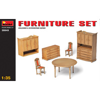 MiniArt 1/35 Furniture Set Plastic Model Kit