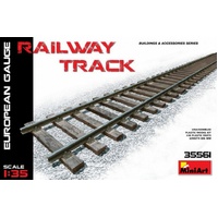 MiniArt 1/35 Railway Track (European Gauge) Plastic Model Kit