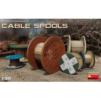 MiniArt 1/35 Cable Spools Plastic Model Kit