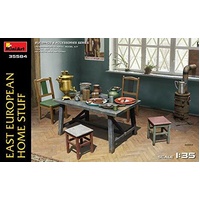 MiniArt 1/35 East European Home Stuff Plastic Model Kit