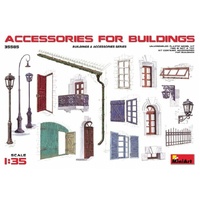 MiniArt 1/35 Accessories for Buildings Plastic Model Kit