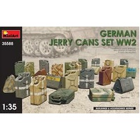 MiniArt 1/35 German Jerry Cans Set WW2 Plastic Model Kit
