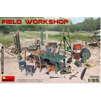 MiniArt 1/35 Field Workshop Plastic Model Kit