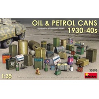 MiniArt 1/35 Oil & Petrol Cans 1930-40s Plastic Model Kit