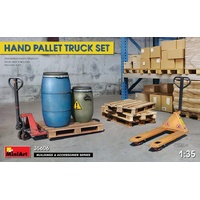 MiniArt 1/35 HAND PALLET TRUCK SET Plastic Model Kit