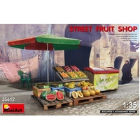 MiniArt 1/35 Street Fruit Shop Plastic Model Kit