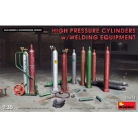 MiniArt 1/35 High Pressure Cylinders w/Welding Equipment Plastic Model Kit