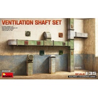 MiniArt 1/35 Ventilation Shaft Set Plastic Model Kit