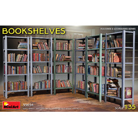 MiniArt 1/35 Bookshelves Plastic Model Kit