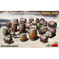 MiniArt 1/35 Wooden Barrels Small Size Plastic Model Kit
