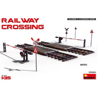 MiniArt 1/35 Railway Crossing  Plastic Model Kit