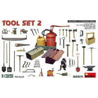 MiniArt 1/35 Tool Set #2 Plastic Model Kit