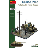 MiniArt 1/35 Kursk 1943. Pz.Kpfw. IV Field Repair. Big Set Plastic Model Kit