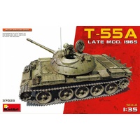 MiniArt 1/35 T-55A Late Mod. 1965 Plastic Model Kit