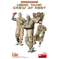 MiniArt 1/35 USMC Tank Crew at Rest Plastic Model Kit