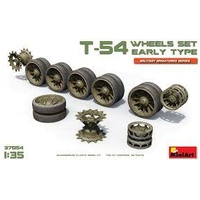 MiniArt 1/35 T-54 Wheels Set. Early Type Plastic Model Kit