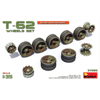 MiniArt 1/35 T-62 Wheels Set Plastic Model Kit