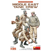 MiniArt 1/35 Middle East Tank Crew 1960-70s Plastic Model Kit