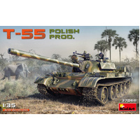 MiniArt 1/35 T-55 Polish Prod. Plastic Model Kit