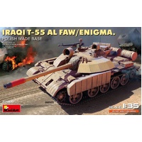 MiniArt 1/35 Iraqi T-55 Al Faw/Enigma. Polish Made Base Plastic Model Kit