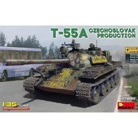 MiniArt 1/35 T-55A Czechoslovak Prod. Plastic Model Kit