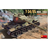 MiniArt 1/35 T-34-85 Mod. 1960 Plastic Model Kit