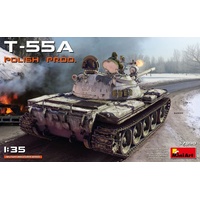 MiniArt 1/35 T-55A POLISH PRODUCTION Plastic Model Kit